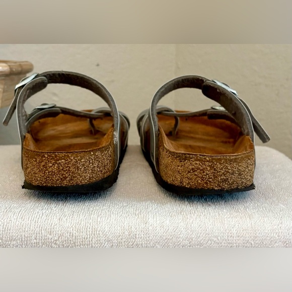 BIRKENSTOCK Mayari Womens Sandals Size 8 / 39 Silver - Picture 5 of 7